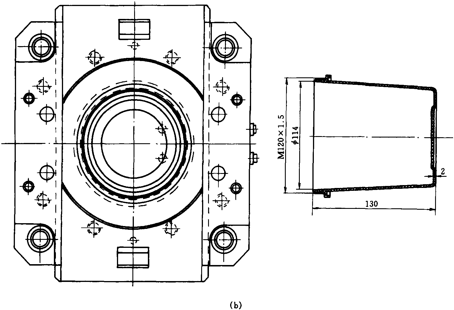 5.13 塑料圓盒注塑模具